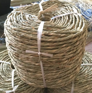 Vietnam Supplier Seagrass Rope Natural Fiber Twisted <b>Cord</b> for Craft Weaving Home Decor Packaging Binding Use - Product Image 1