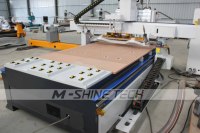 Machine de découpe CNC à couteau vibrant multiprocessus 1530 ATC, machine à bois entièrement automatique pour le traitement du bois M-shine