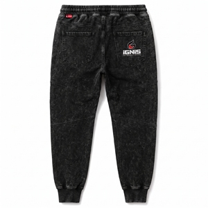 Pantalones Deportivos para Hombre, Estilo Vintage, Lavado Ácido, Corte Holgado, Felpa, Casual, Deportivos, para el Tiempo Libre, de la Mejor Calidad - Product Image 4
