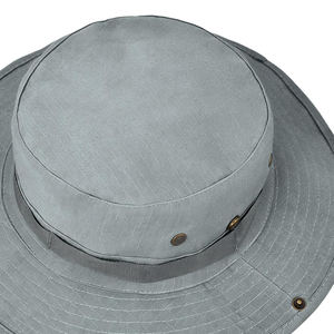 Top Selling Custom Fisher <b>Man</b> Women Casual Travel Outdoor Four Seasons Polyester Lightweight Breathable Sun <b>Bucket</b> <b>Hats</b> - Product Image 3