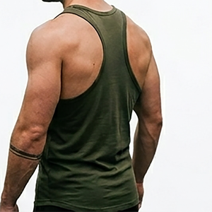 Camiseta sin mangas de verano para hombre con tela elástica cómoda y ajustable para uso durante todo el día, una camiseta sin mangas increíble para hombre. - Product Image 2