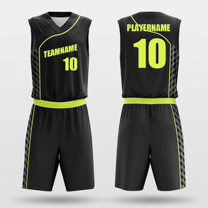 Tenue de basketball durable haute performance pour la compétition, uniforme de sport personnalisé avec design de couleur sur mesure - Product Image 1
