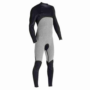 High Quality Men's Black 3mm Neoprene <b>Wetsuit</b> Long Sleeve Swim Body Diving Surfing Full Coverage Front Chest Zip Printed <b>Wetsuit</b> - Product Image 3