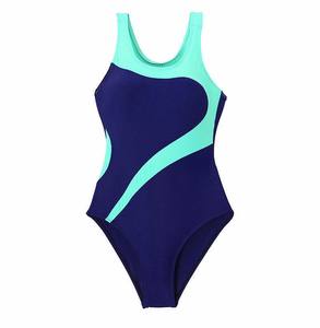 Traje de Baño de Una Pieza para Mujer, Tirantes Finos, Corte Cuadrado, Diseño Personalizado, Transpirable, de Poliéster - Product Image 2