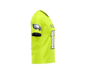 Uniforme de Fútbol Personalizado al por Mayor, Moderno y de Primera Calidad, Color Verde Neón, Sublimado, Ropa Deportiva Transpirable de Secado Rápido - Product Image 3