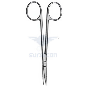 Tijeras Quirúrgicas Iris de 11.5 cm / 4-1/2 Pulgadas, Afiladas, Curvas y Planas, de Acero Inoxidable, para Corte de Precisión Médica - Product Image 3