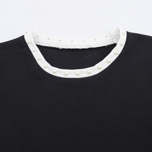 เสื้อยืดพิมพ์ลายฤดูร้อนสำหรับผู้หญิง เสื้อยืดแขนสั้นผ้าฝ้ายระบายอากาศได้ดี น้ำหนักเบา สวมใส่สบาย เสื้อแฟชั่นสำหรับผู้หญิง - Product Image 4