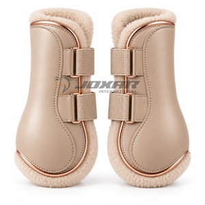 Botas para Patas de Caballo Personalizables de Alta Calidad con Construcción Duradera, Cobertura Protectora y Correas Seguras para Montar y Trabajos en el Campo - Product Image 5