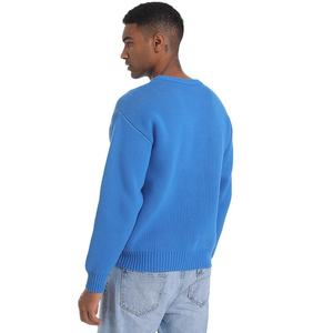 Custom LOGO OEM & ODM <b>Men</b> Sweater Jacquard <b>Pattern</b> Knitwear Pullover Knit Top Winter <b>Jumper</b> Crew Neck <b>Men</b> Knitted Sweater - Product Image 1
