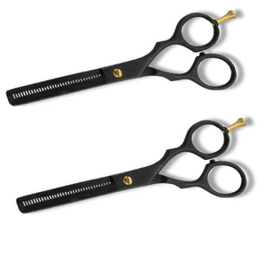 Ciseaux professionnels pour la coiffure, outil de barbier de qualité supérieure pour la mise en couches, la texturisation et la finition des cheveux - Product Image 3