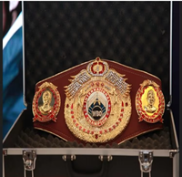 Ceintures de championnat de qualité supérieure pour MMA et boxe, unisexes, pour adultes, en cuir durable
