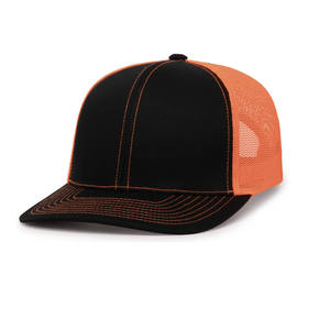 หมวกแก๊ปแบบ 5 แผง PU ปรับขนาดได้ พร้อมปักโลโก้ตามสั่ง หมวกทรง Trucker สไตล์ลำลอง ระบายอากาศได้ดี - Product Image 4