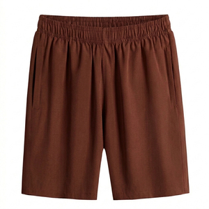 Shorts de bain pour hommes à séchage rapide, imperméables, avec cordon de serrage à la taille, vente en gros OEM - Product Image 1