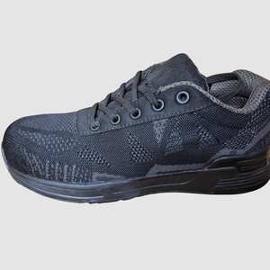 Calzado de Seguridad Cómodo con Punta Redonda, con Cordones, Flexible, Antideslizante, para Uso Industrial en Fábricas, Venta al Por Mayor - Product Image 3