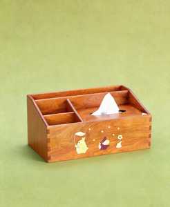 Elegant Wooden Tissue <b>Paper</b> Box Case for Desktop - Product Image 2