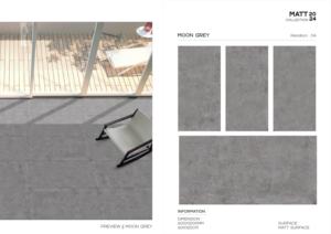Carreaux de porcelaine de la collection designer, finition mate, 60x120cm, 600x1200mm, format 24x48, pour une utilisation élégante sur les murs et sols intérieurs. - Product Image 6