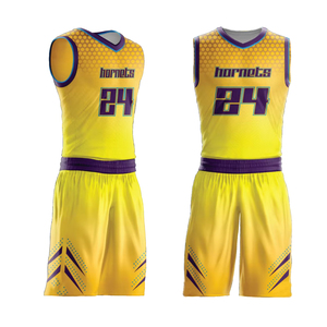 Uniforme de Baloncesto OEM de Alta Calidad, Ropa Deportiva, Jersey y Pantalones Cortos de Baloncesto con Color Personalizado - Product Image 5