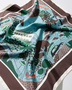 Bufanda de Satén Personalizada con Estampado para Moda Europea e Israelí, Marca Privada, Eventos Corporativos, Regalos Empresariales, OEM, ODM - Product Image 2