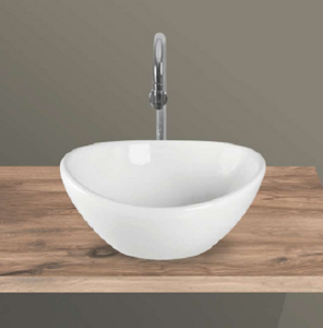 Lavabo de Sobremesa NOVA, Versátil para Baño, Lavadero, Hotel, Escuela, Fácil de Limpiar, Elegante para Apartamento - Product Image 1