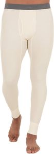 Leggings Negros de Cintura Alta para Hombre, Ajustados, de Punto, de Algodón y Poliéster, Casuales de Invierno, de Color Sólido, Transpirables, Térmicos, de Secado Rápido, Estilo Vintage - Product Image 2