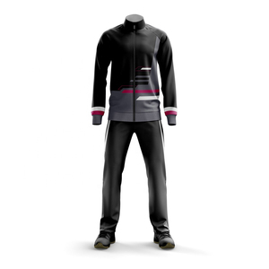 Wholesale 2026 Manufacture High Quality Custom Size Sublimation Tracksuits Oversized <b>Pullover</b> <b>Men</b> Tracksuit Hot Selling - Product Image 5