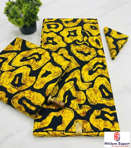 High Quality African Wax Print Ankara Cotton Fabric Custom Sewing Fashion Textile Manufacturer Wholesale - Product Image 3
