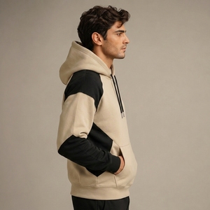 Sweat à capuche d'hiver professionnel pour homme - Polaire athlétique léger et respirant, écologique, séchage rapide, coupe confortable - Product Image 3