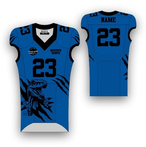 Maillot de football américain personnalisé, vêtements de sport d'équipe, uniforme de football américain, jeunesse américaine - Product Image 1