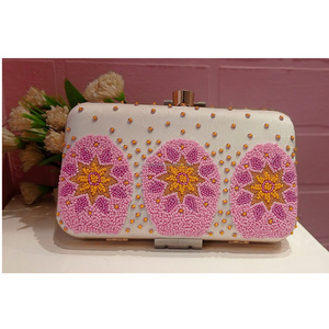 Nueva tendencia bolso de noche mujer trabajo dinero embrague bolso de noche para damas para boda bolso para regalo moda india individual - Product Image 3