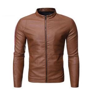 Unisex Vintage Solid Denim PU Leather Hooded <b>Jacket</b> <b>Half</b> <b>Zip</b> Closure V-neck Slim Fit Regular Length Winter Style Quick Dry - Product Image 5