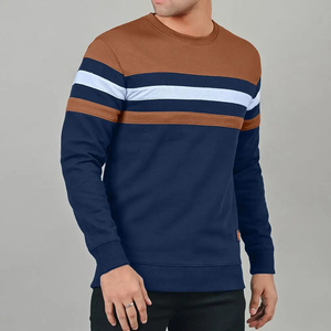 Nouveauté Sweat-shirt à capuche pour homme de haute qualité avec logo imprimé 100% coton, respectueux de l'environnement, à blocs de couleur, coupe classique, technique - Product Image 1