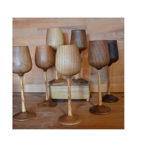 Eco Friendly Wooden Mug Handmade Solid Wood Coffee Cup Natural Finish Rustic Style Drinkware for Home Cafe - Product Image 3