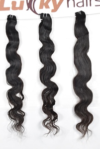 ผมแท้ธรรมชาติจากอินเดีย ยี่ห้อ Natural Trusted แบบ Remy ไม่ผ่านการแปรรูป  แบบเส้นตรง  จัดเรียงเกล็ดผม  แบบ Double Weft  สำหรับต่อผม - Product Image 5