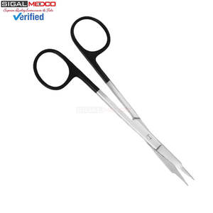 กรรไกรโกลด์แมนฟ็อกซ์ โค้ง 5 นิ้ว ซุปเปอร์คัท พรีซิชั่น สแตนเลสสตีล สำหรับผ่าตัด ทันตกรรม และสัตวแพทย์ ตัดเนื้อเยื่อและเย็บแผล - Product Image 3