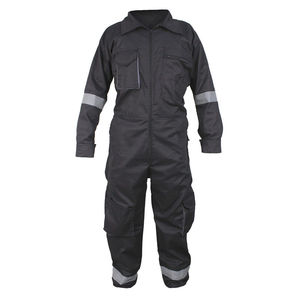 Combinaison de travail imperméable de sécurité pour la construction, prix bas, confortable, fabrication en usine, 100% coton, OEM, orange, première qualité - Product Image 1