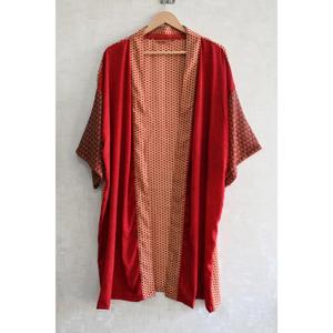 Silk Breathable Plus Size Patchwork <b>Kimono</b> Robe for Women Long Luxury Boho V-neck Ankle-Length Nightwear Gown - Product Image 2