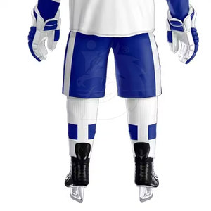 Uniforme de hockey sur glace 100% polyester respirant, maillot d'équipe de haute qualité, vêtements de sport personnalisables - Product Image 6