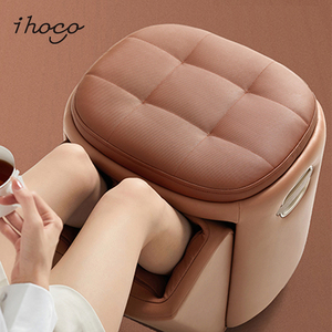 Masajeador de pies y pantorrillas, rodillos silenciosos con compresión de aire, calor relajante, sistema antipinzamiento inteligente, base antideslizante, funda extraíble, uso doméstico - Product Image 4