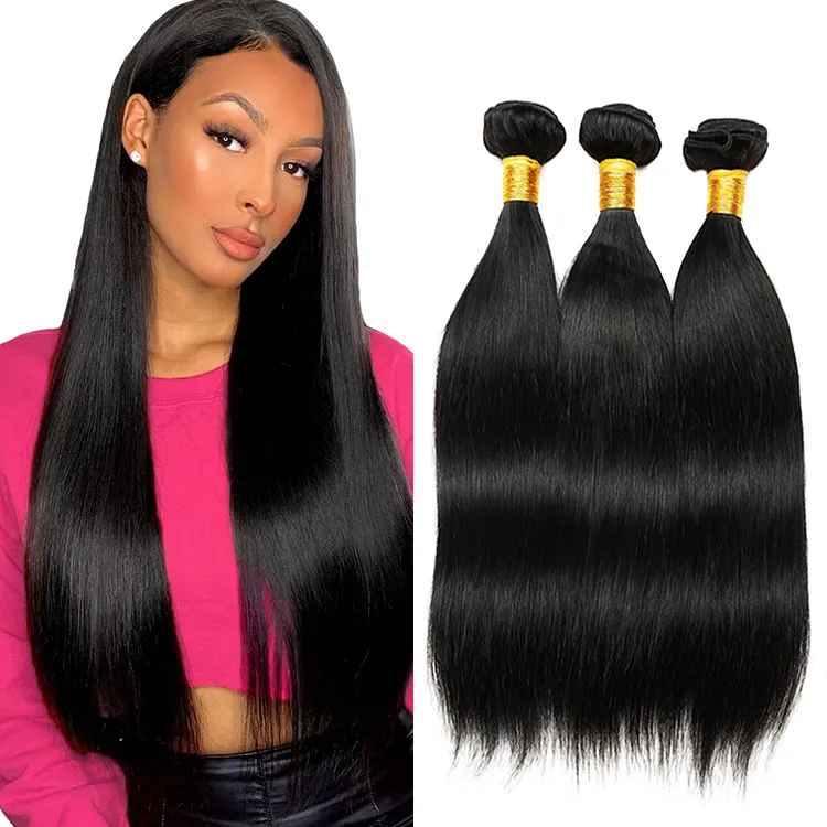 Double Drawn Vietnamese Indian Cambodian Human Hair 100% Virgin Remy Hair Extensions