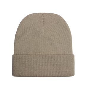 Custom Unbranded Knit <b>Beanie</b> <b>Hat</b> for <b>Men</b> Women Winter Warm Acrylic Cuffed <b>Beanie</b> OEM ODM Wholesale Manufacturer - Product Image 1
