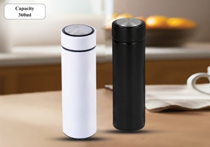 Termo Inteligente de Acero Inoxidable de Diseño Moderno Premium de 500 ml, Botella de Agua con Aislamiento al Vacío y Pantalla LED de Temperatura, Mantiene el Calor de 12 a 24 Horas - Product Image 2