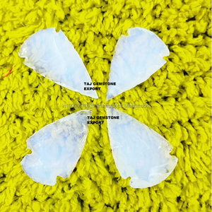 Bán buôn giá rẻ Nhà Máy Giá chữa bệnh Đá Opal opalite đá quý số lượng lớn bản địa 1.5inch bản địa số lượng lớn mũi tên mũi tên - Product Image 1