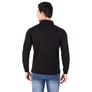 Camiseta de Golf Personalizada para Hombre, Tallas Grandes, Logotipo Bordado, Tejido Transpirable, Lona Sólida, Marca Propia - Product Image 2