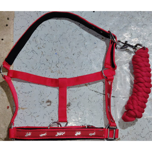 ZU VERKAUFEN PP HALTER MIT LEAD ROPEN FÜR ARABIAN HORSE RIDING COLOR ROT IN DOLLAR <span class=keywords><strong>3</strong></span> CREDIT CARD AKZEPTIERTE GRÖSSE Full Cob Shetland - Product Image 2