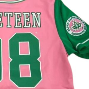 Camiseta de Béisbol Rosa para Mujer, Uniforme Deportivo, Ropa Deportiva para Equipo, Camisa con Botones, Ropa para Juego, Top de Manga Corta para Entrenamiento, Alto Rendimiento - Product Image 6