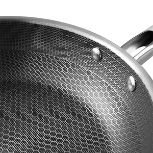 Professional Grade Stainless Steel Fry <b>Pan</b> Engineered For Even Heating Precision Cooking <b>And</b> Superior Food Release Making - Product Image 5