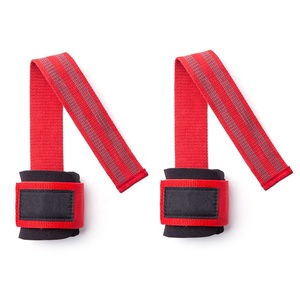 Sangles de poignet personnalisées en nylon et coton, légères, antidérapantes, pour la musculation et le bodybuilding - Product Image 1