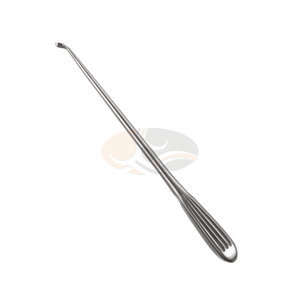Jackbilly Enterprises Curtte 11, instrument chirurgical orthopédique à angle inversé, taille 3, à bout arrondi, en acier inoxydable, avec manche creux - Product Image 2