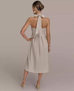 Abito Midi con cravatta da Donna | Donna Karan New York - Product Image 5