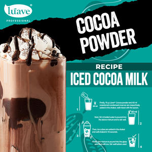 Top Selling Luave Cocoa Content Cocoa <b>Powder</b> for <b>Chocolate</b> <b>Drinks</b> FSMA Certificate Custom Bag Cocoa Ingredients - Product Image 4
